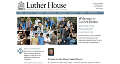 Desktop Screenshot of luther-house.org